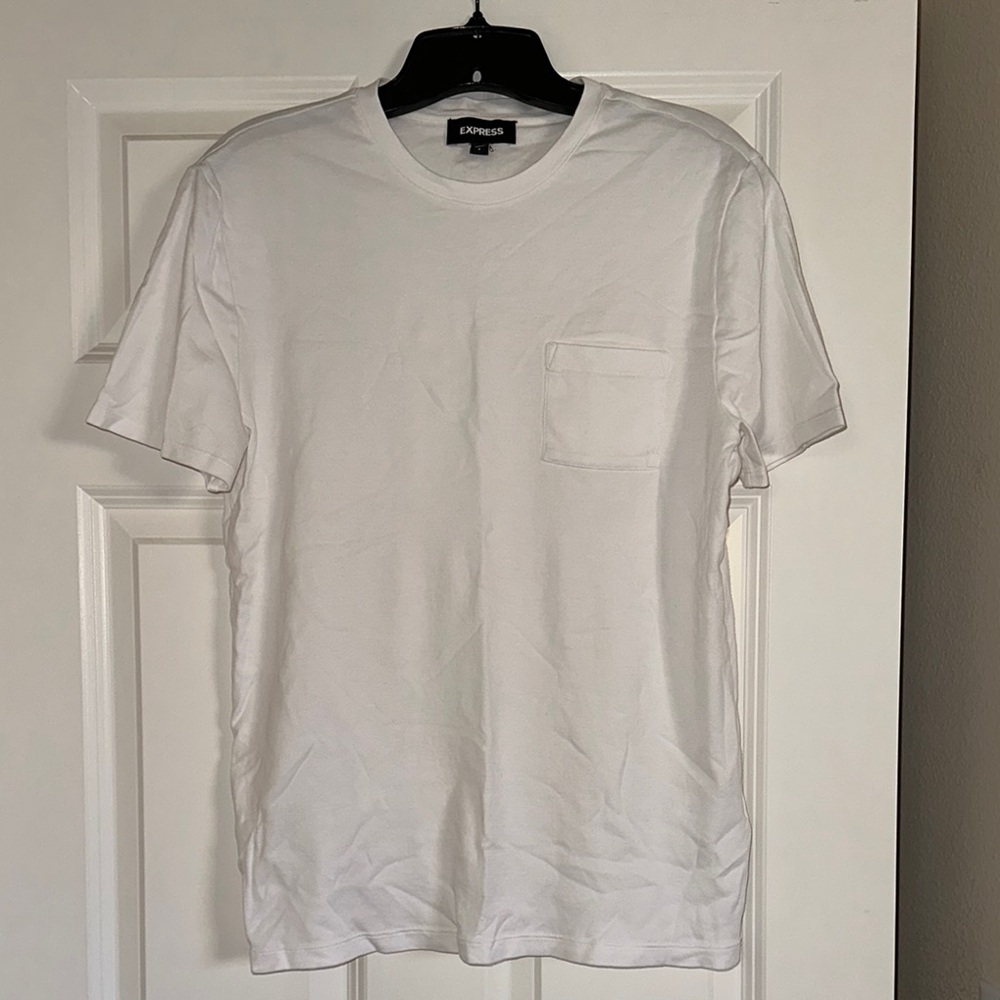 Express White T-Shirt